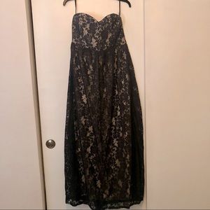 Torrid strapless maxi dress